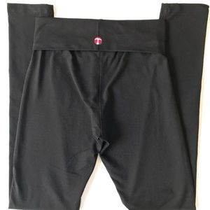 NWOT T-Party Yoga Pants Skinny Ankle Black Size S
